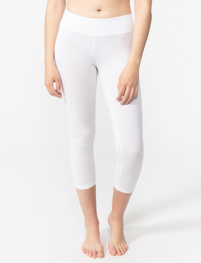 Legging capri en coton bio