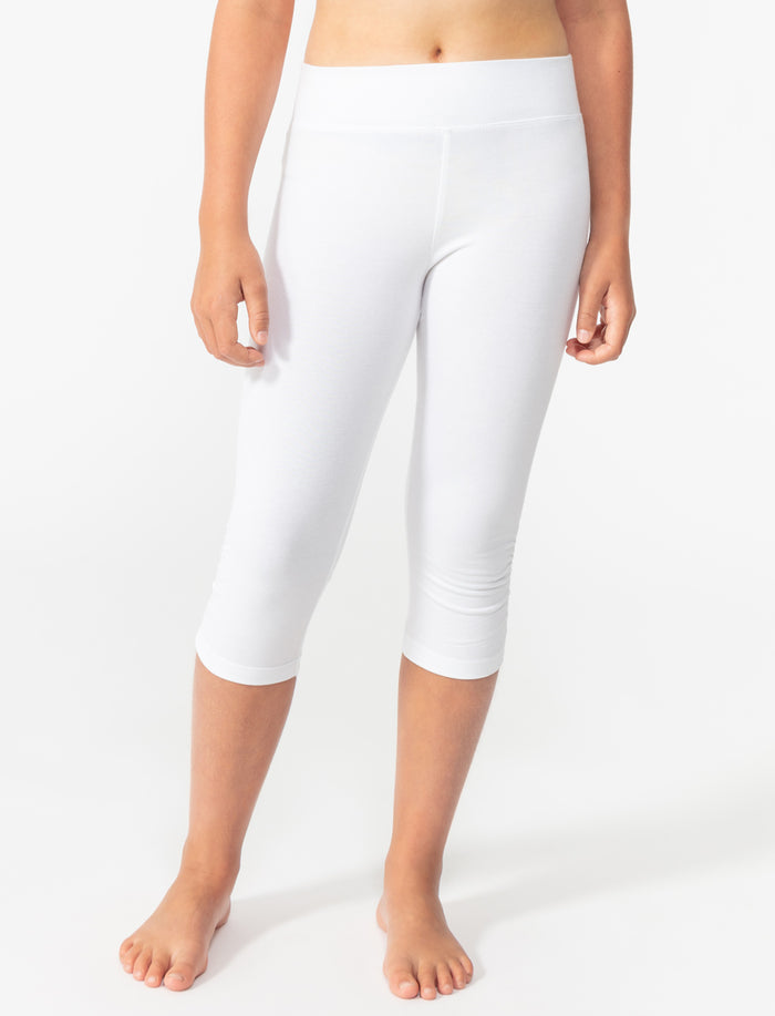 Legging capri en coton bio