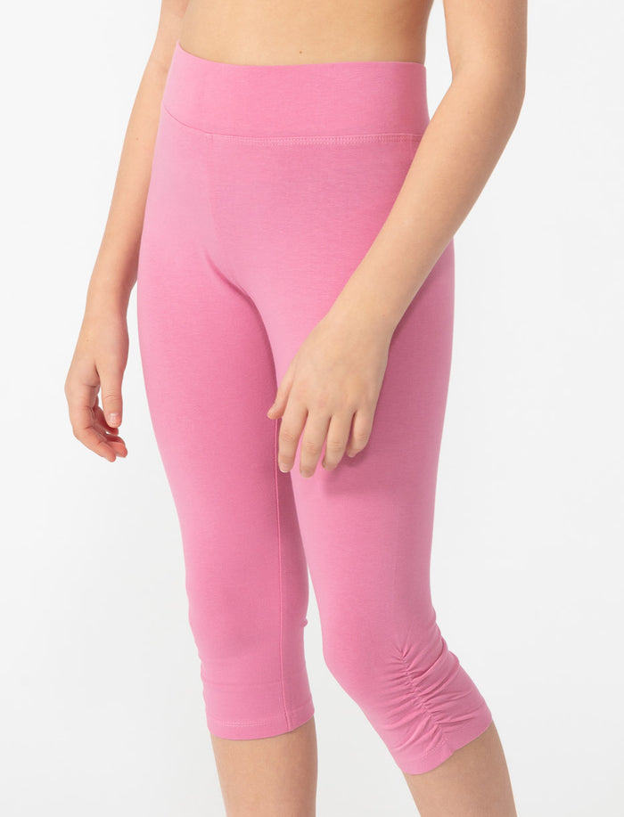 Legging capri en coton bio