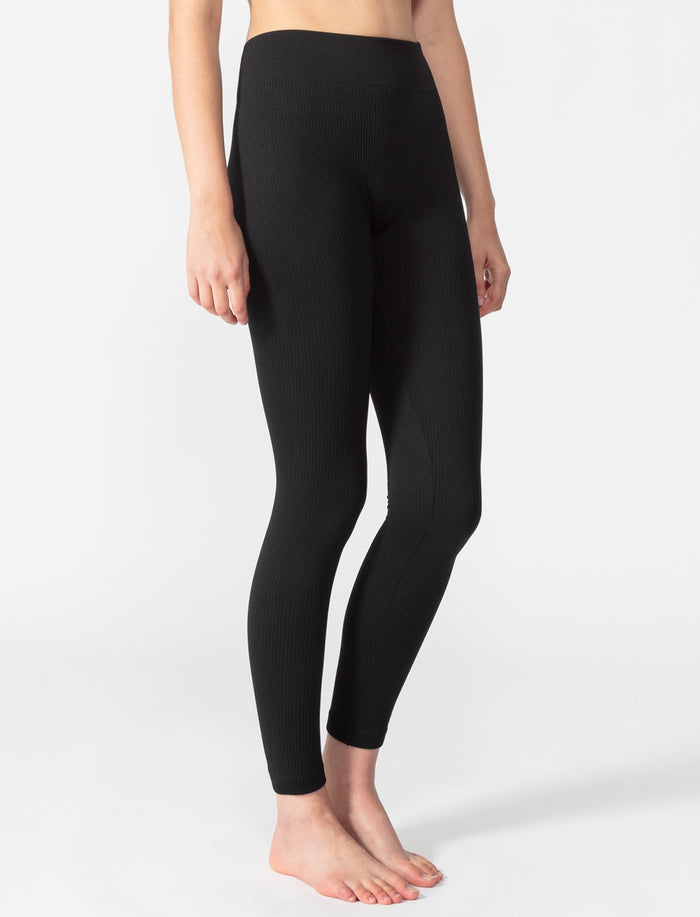 Legging doux texturé
