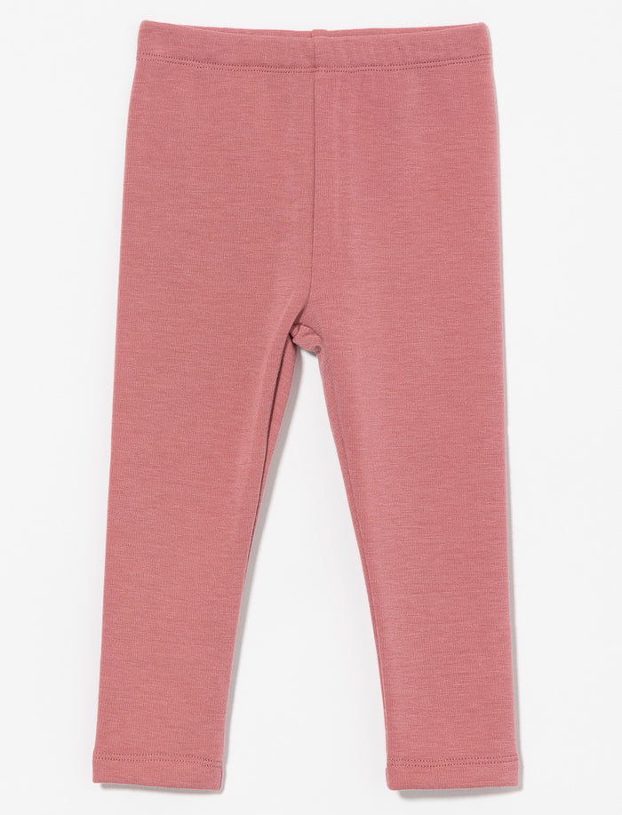 Legging long doublé en peluche
