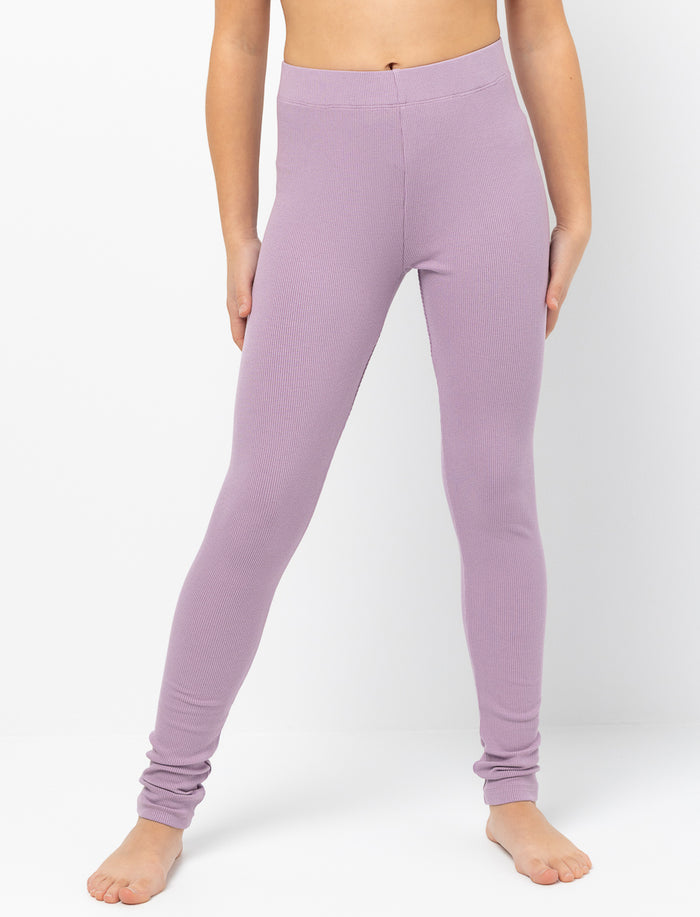 Legging uni - ado fille