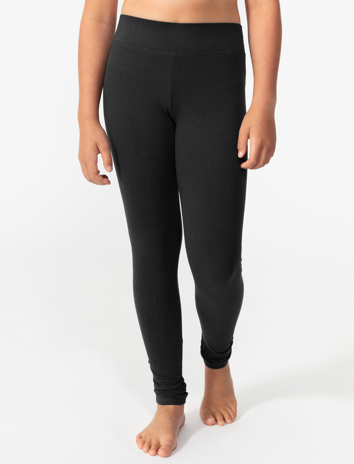 Legging uni en coton bio
