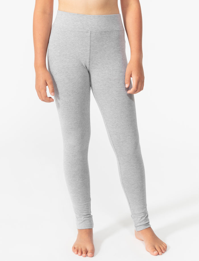 Legging uni en coton bio
