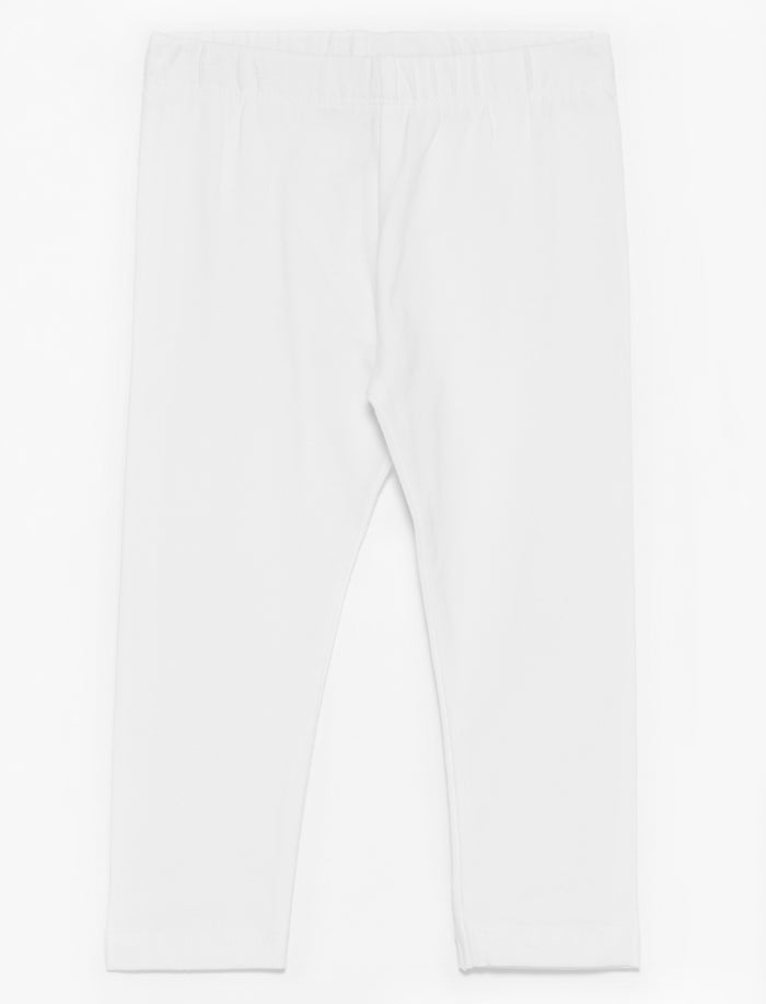 Legging uni en coton bio