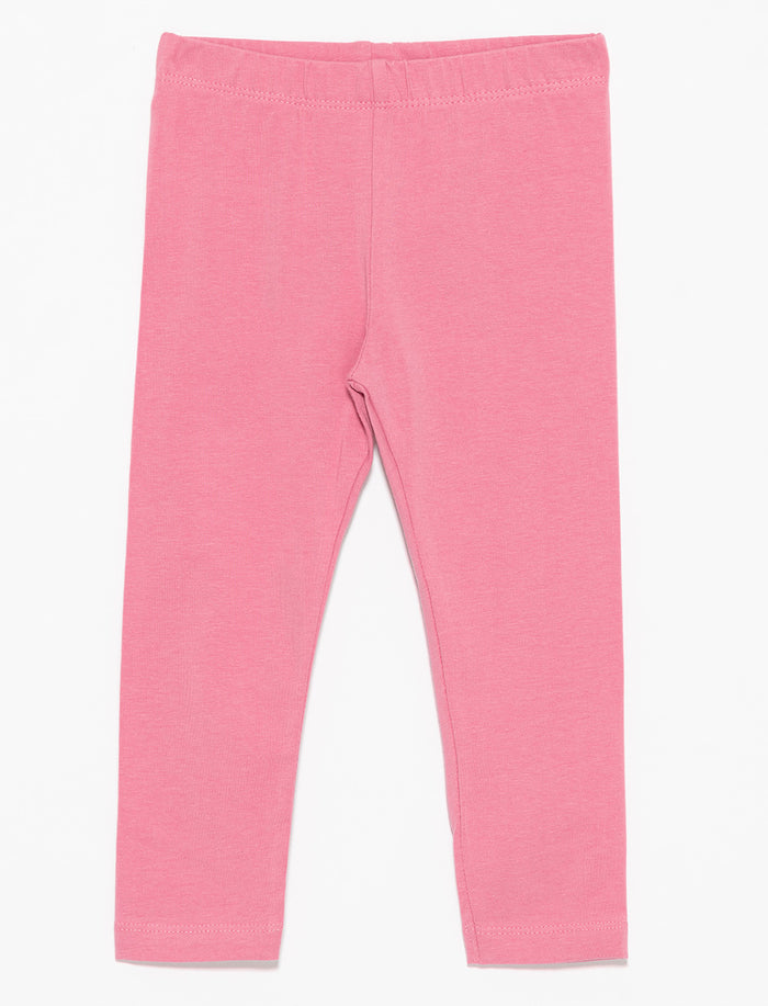 Legging uni en coton bio