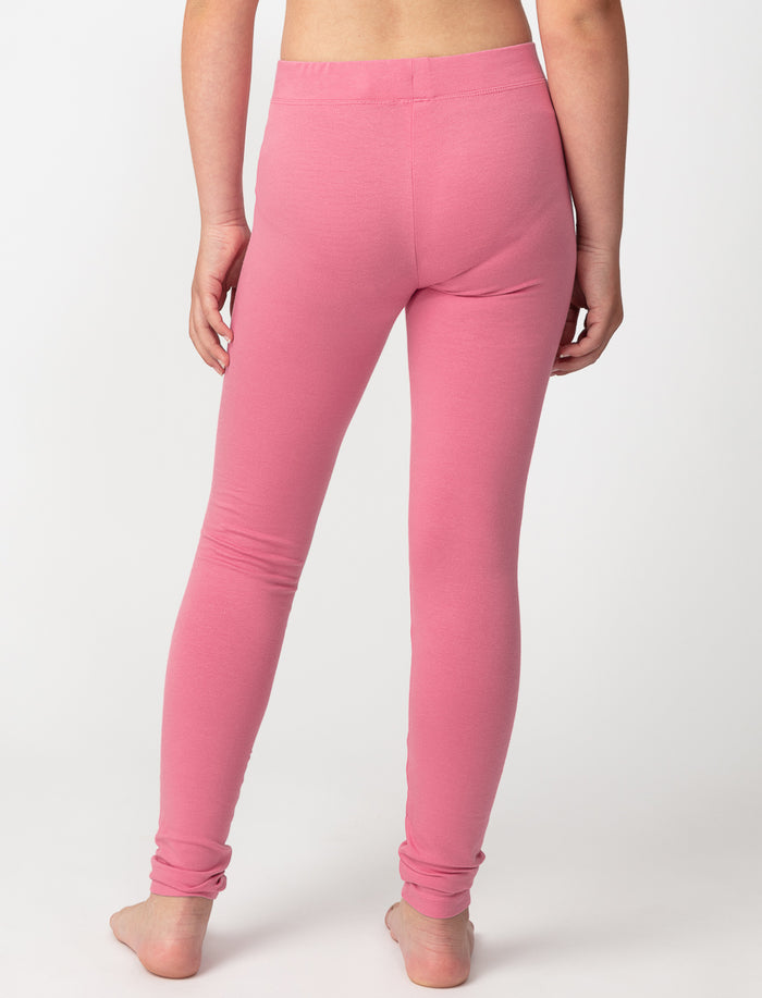 Legging uni en coton bio