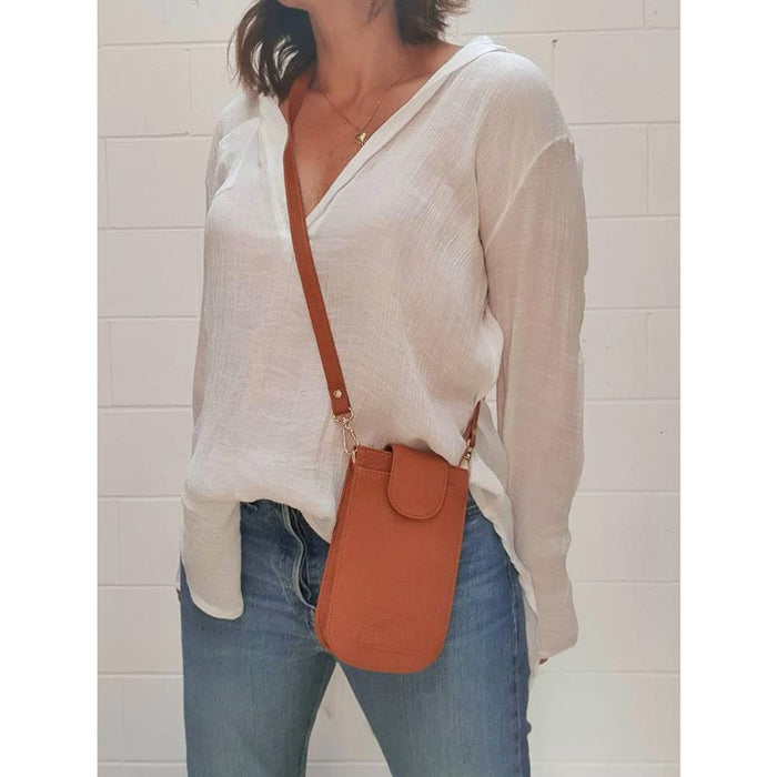 Hello Friday Lexi Tan Phone Bag | Koop.co.nz