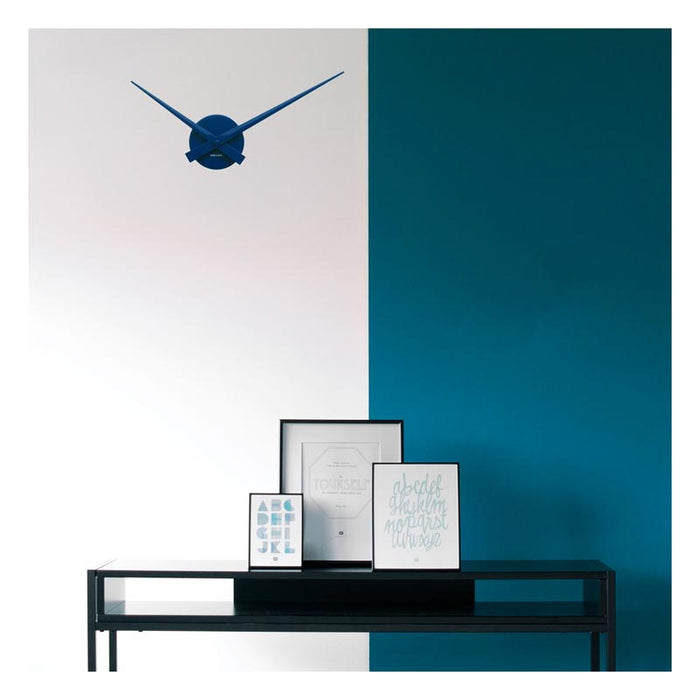 Karlsson Little Big Time Wall Clock - Mini Blue (38cm) | Koop.co.nz