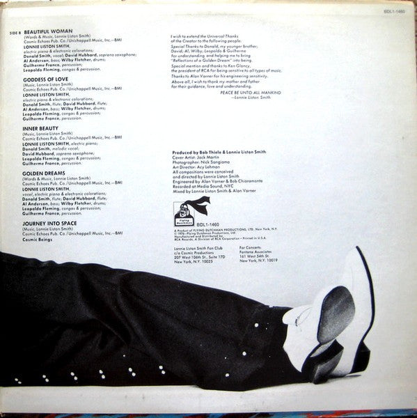 Lonnie Liston Smith And The Cosmic Echoes - Reflections Of A Golden Dream (LP) [US] 1st (Near Mint (NM or M-))