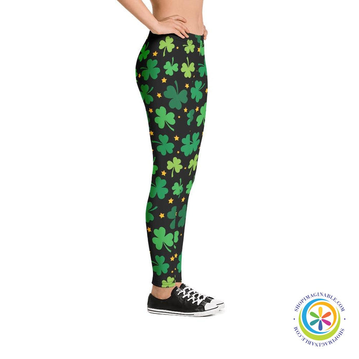 Lucky Irish Full Length Leggings-ShopImaginable.com