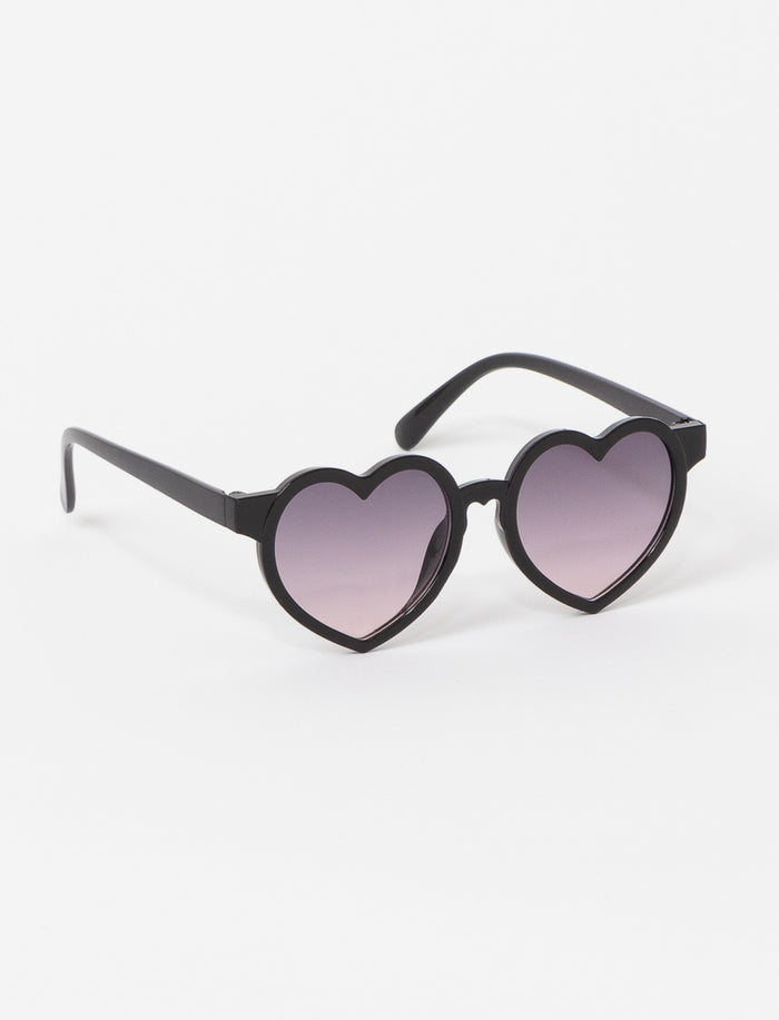 Lunettes de soleil en forme de coeur