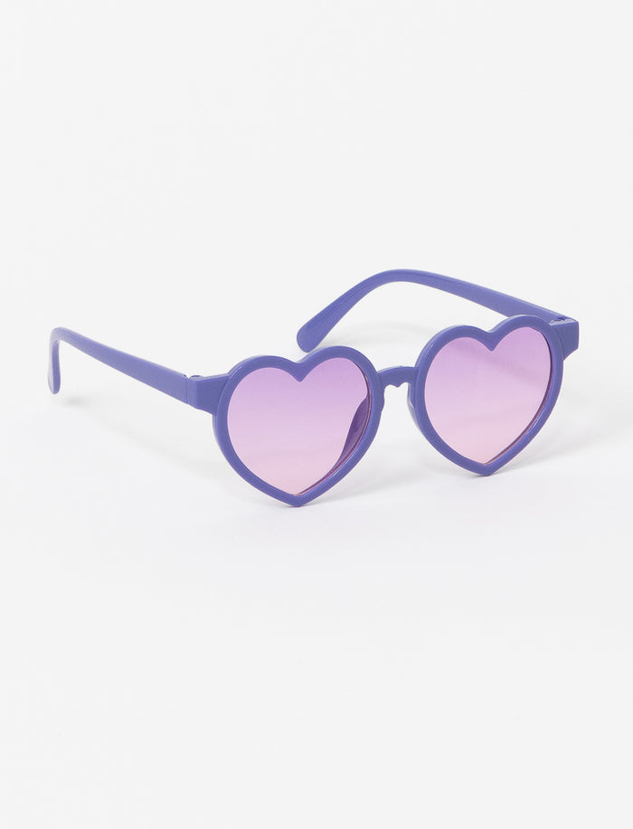 Lunettes de soleil en forme de coeur