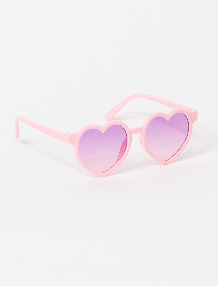 Lunettes de soleil en forme de coeur