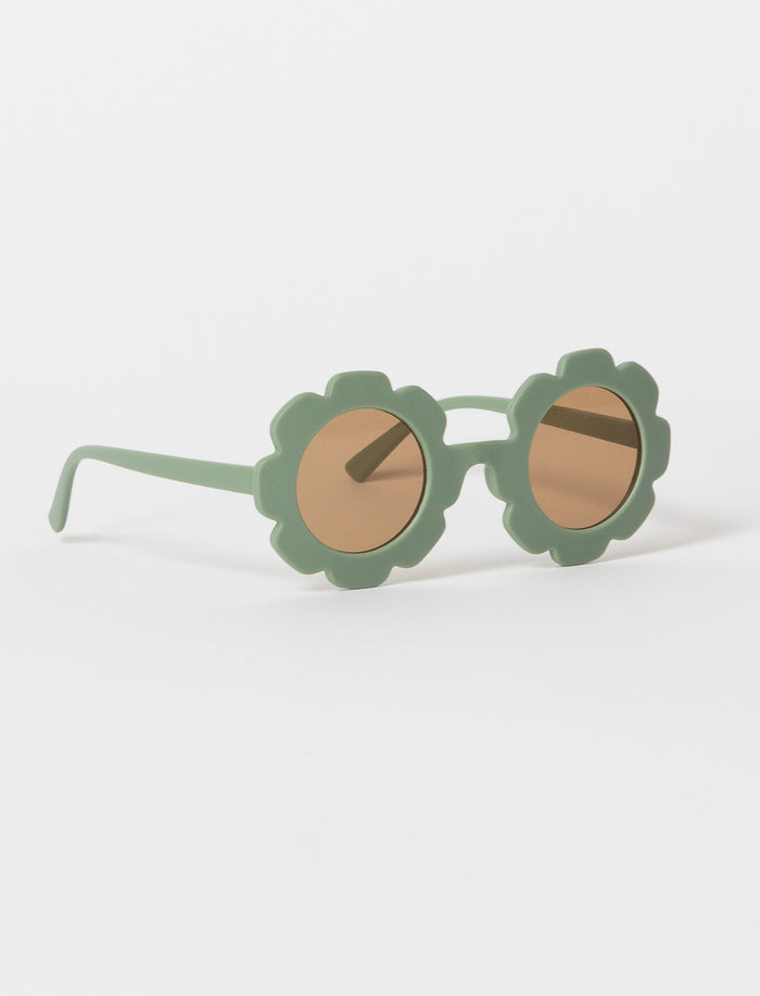 Lunettes de soleil fleurs