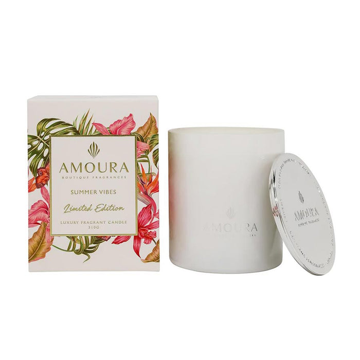 Amoura Luxury Fragrant Candle - Summer Vibes | Koop.co.nz
