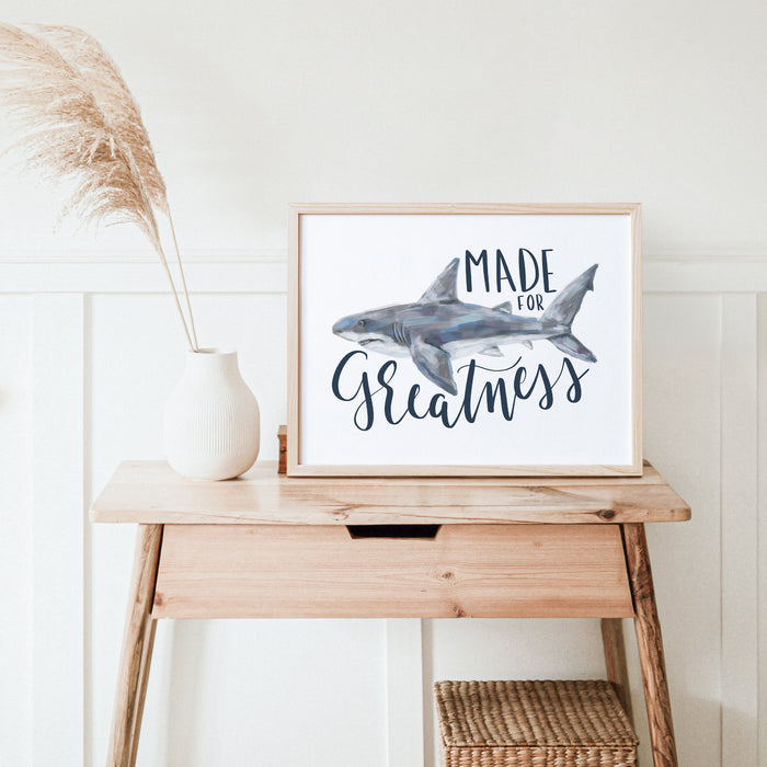 5"x7" / Art Print / Natural Wood