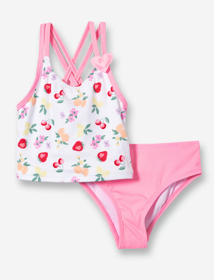 Maillot 2 pièces imprimé