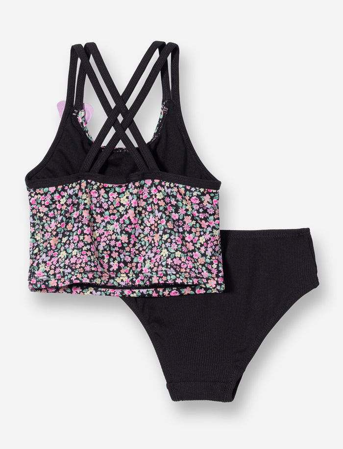 Maillot 2 pièces imprimé
