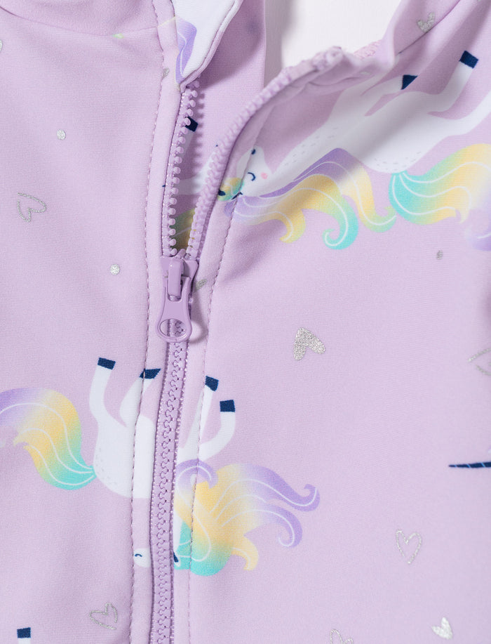 Maillot dermoprotecteur une pièce à volants