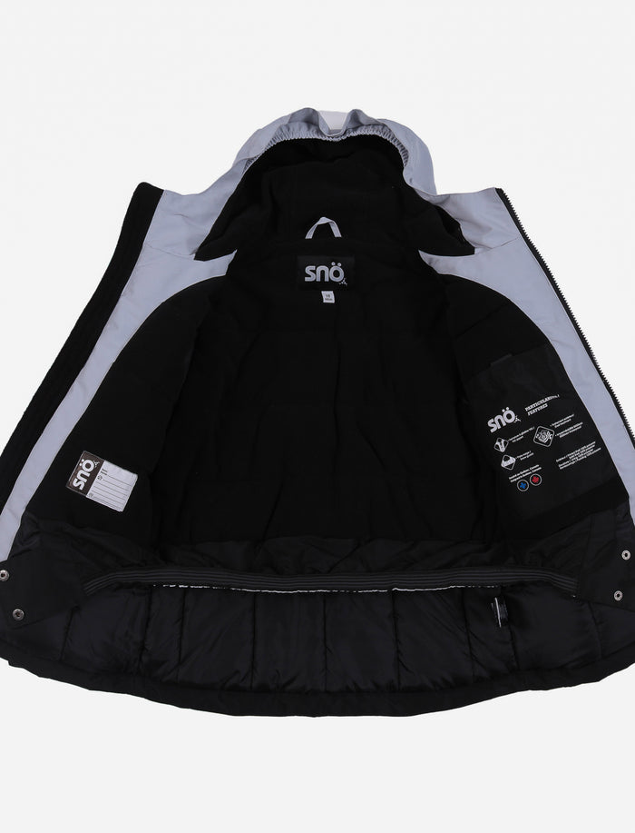 Manteau à blocs de couleurs pour ado fille