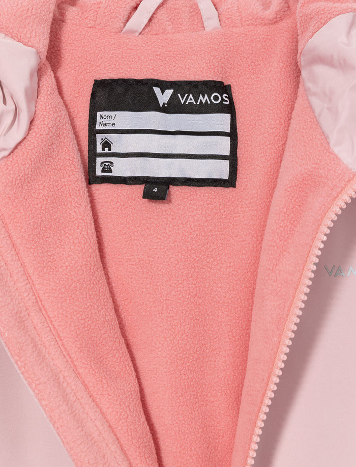 Manteau de printemps doublé - petite fille