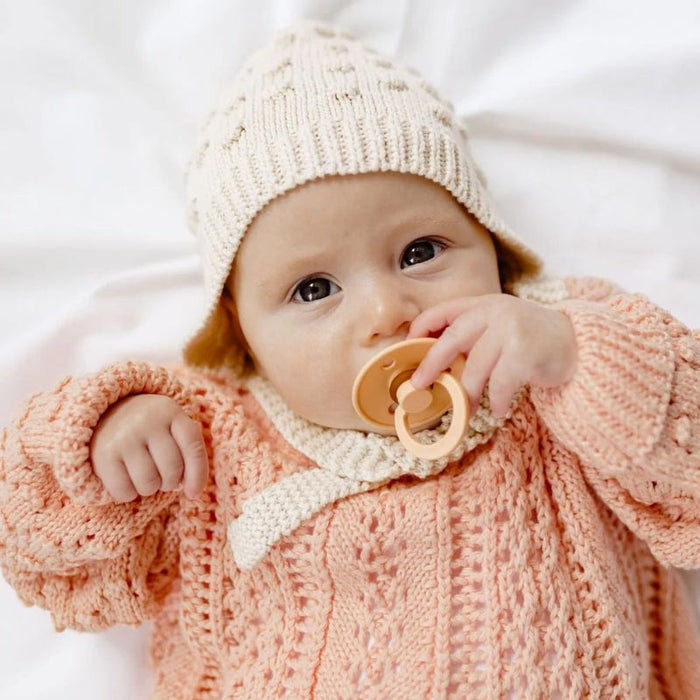 Di Lusso Living Marshmallow Bonnet Hat - Ivory | Koop.co.nz