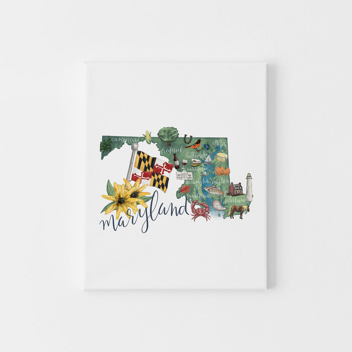 Maryland  - Art Print or Canvas - Jetty Home