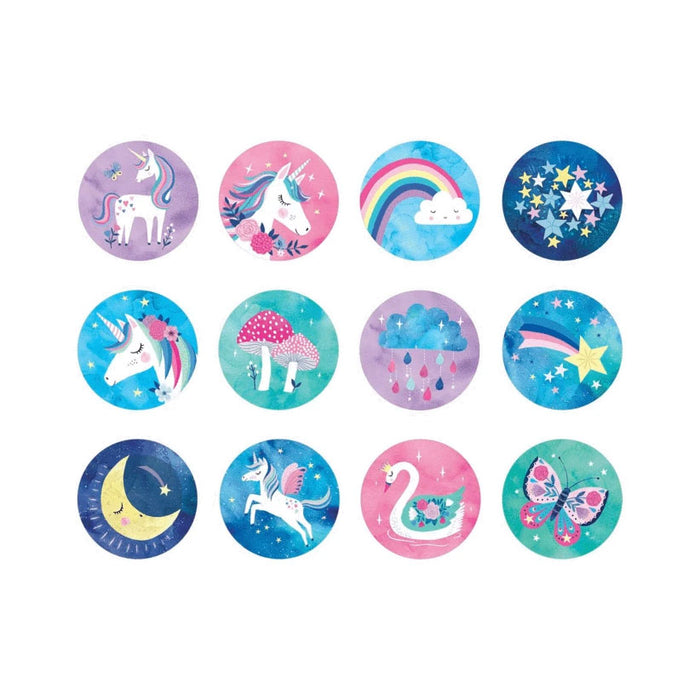 Mudpuppy Mini Memory Match – Unicorn Magic (24pc) | Koop.co.nz