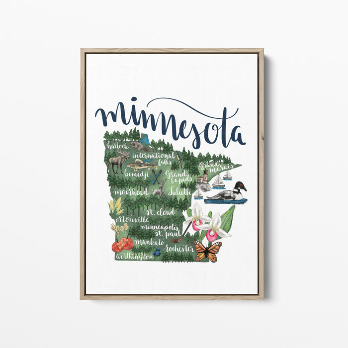 Minnesota  - Art Print or Canvas - Jetty Home