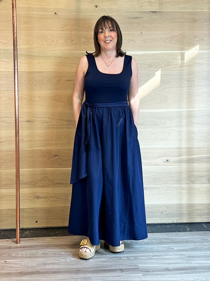 Miss Lagotte Dress Maritime Blue