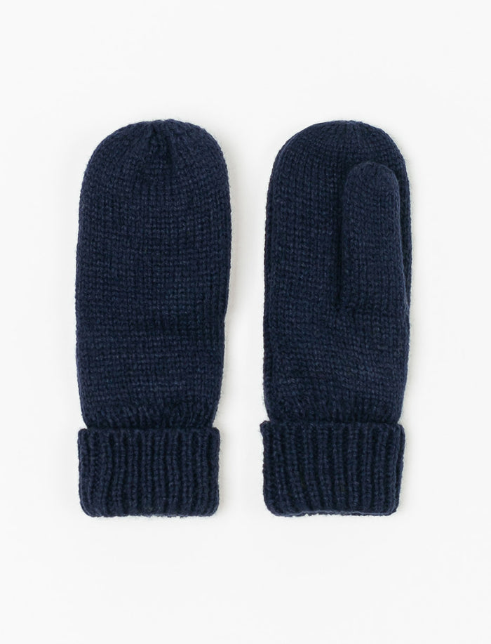 Mitaines en tricot uni - enfants