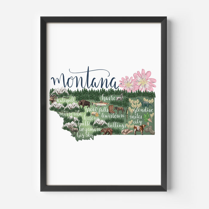 Montana  - Art Print or Canvas - Jetty Home