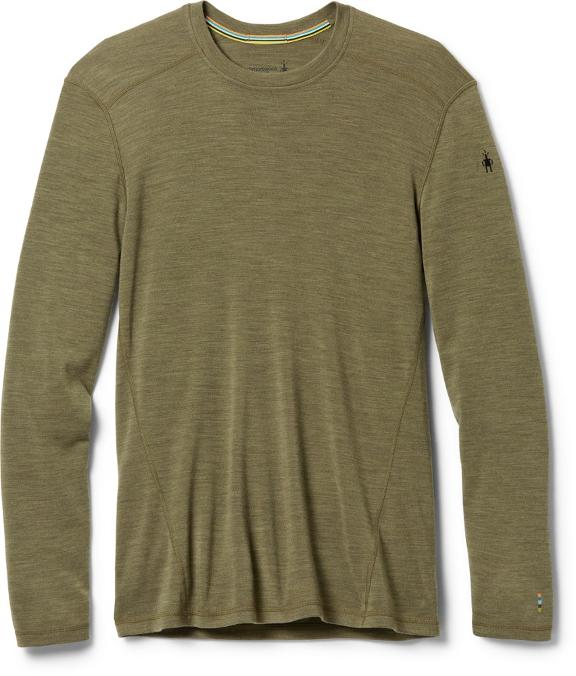 MRC Branded Men's Thermal Merino (Merino 250) Long Sleeve Base Layer Crew