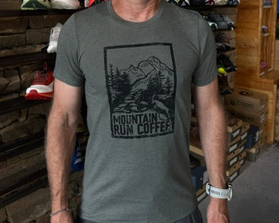 Mtn  Run Coffee Unisex Tee