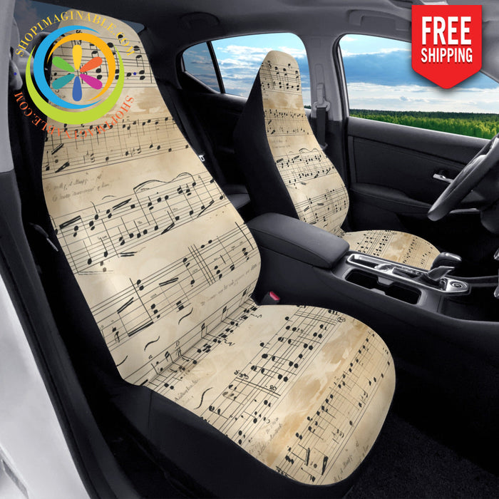 Music Lovers Car Seat Covers