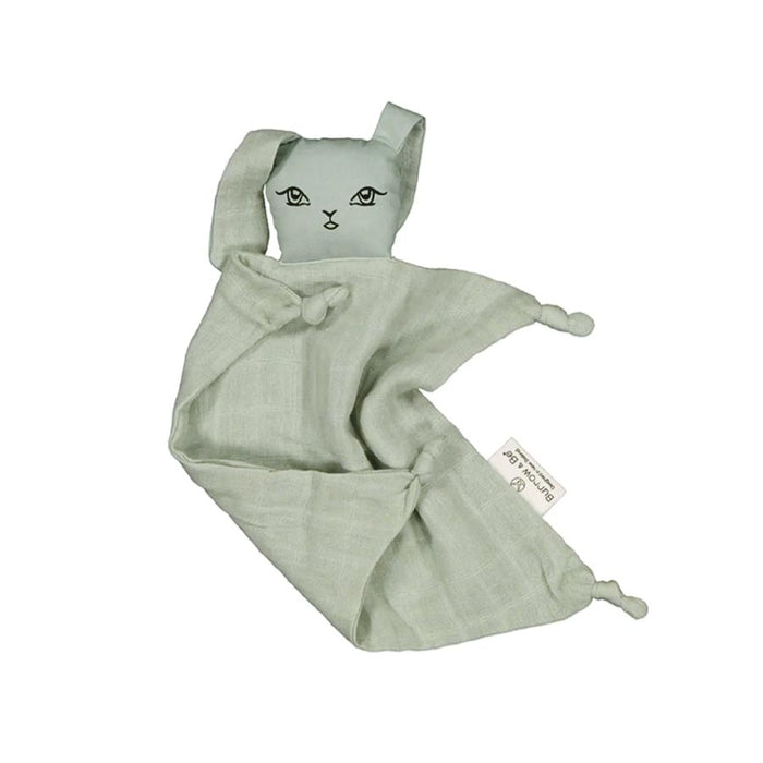Burrow & Be Muslin Bunny Baby Comforter - Sage | Koop.co.nz