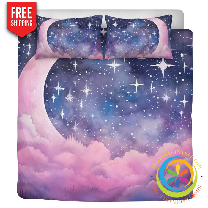 Mystical Nights Bedding Set Black / Us Twin