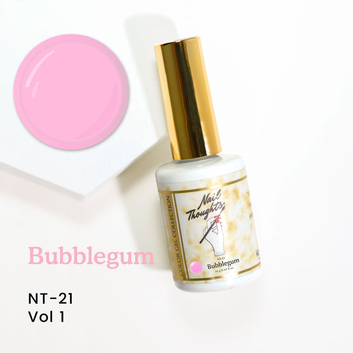 Nail thoughts NT-21 Bubblegum NT Color Bottle Nail Thoughts