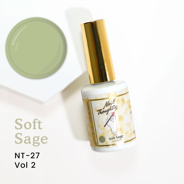 Nail thoughts NT-27 Soft Sage NT Color Bottle Nail Thoughts