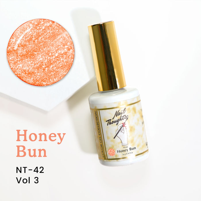 Nail thoughts NT-42 Honey Bun NT Color Bottle Nail Thoughts