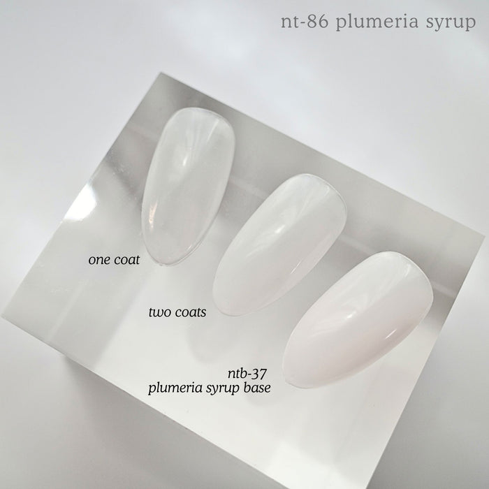 Nail thoughts NT-86 Plumeria Syrup NT Color Bottle Nail Thoughts