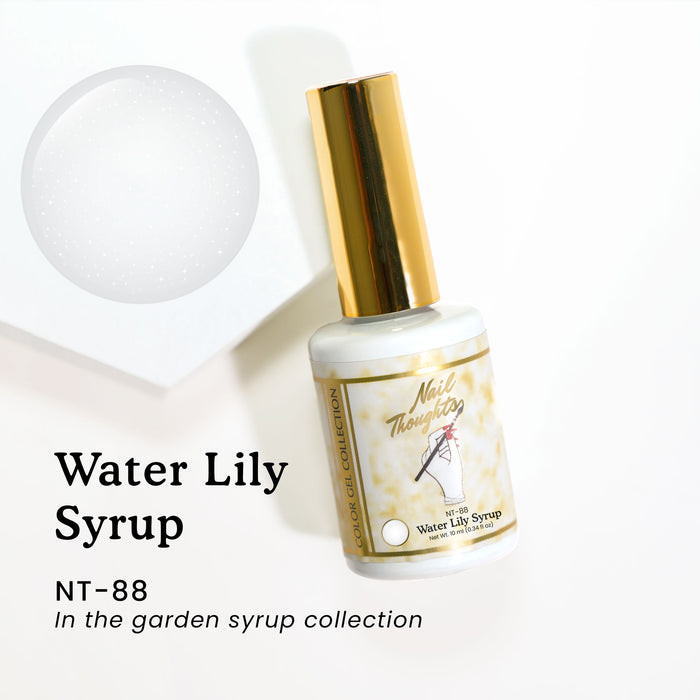 Nail thoughts NT-88 Water Lily Syrup NT Color Bottle Nail Thoughts
