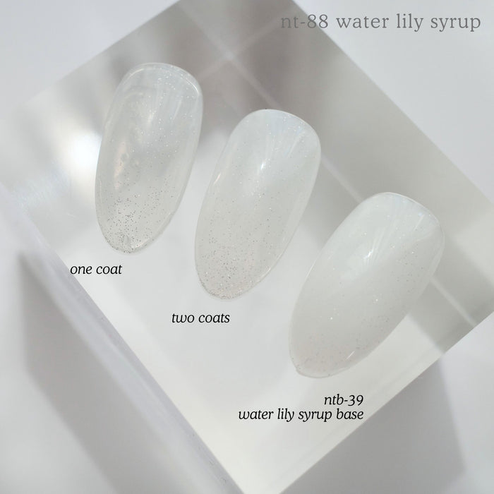 Nail thoughts POT NTB-39 Water Lily Syrup Base 8g NTB Base Nail Thoughts