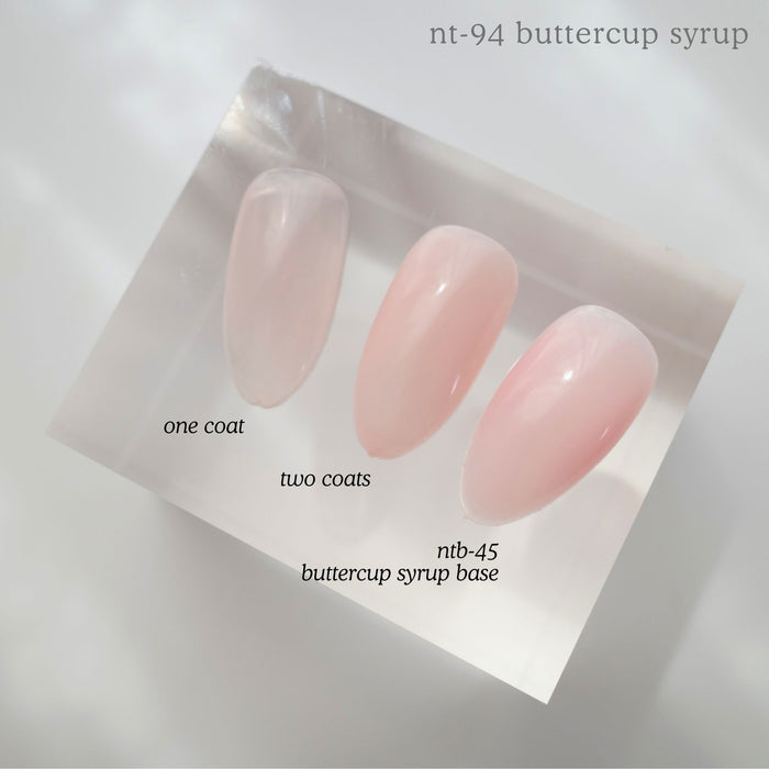 Nail thoughts POT NTB-45 Buttercup Syrup Base 8g NTB Base Nail Thoughts