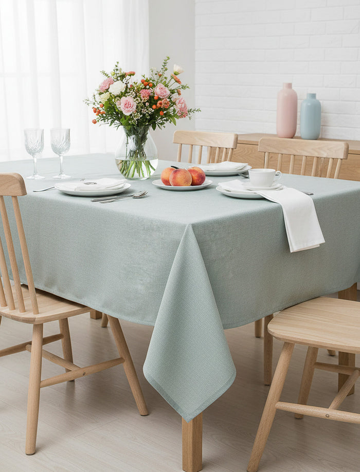Nappe en faux lin - 55 x 86 po