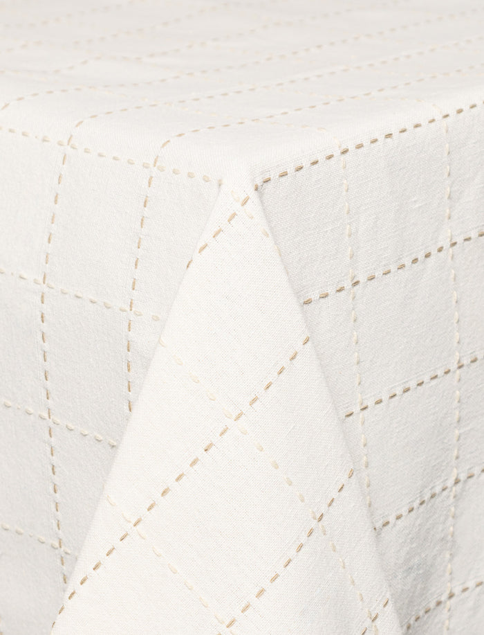 Nappe texturée à motif cousu - 54 x 72 po