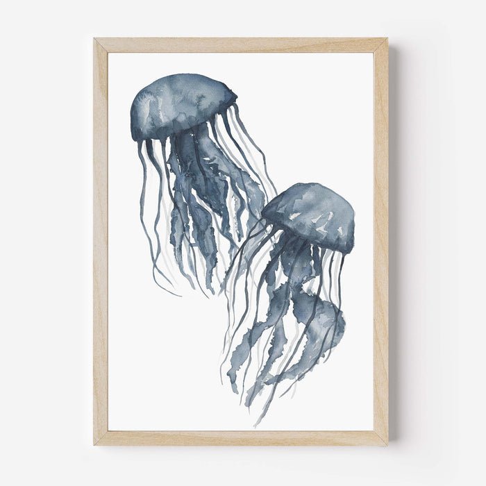 Navy Blue Jellyfish Duo - Jetty Home