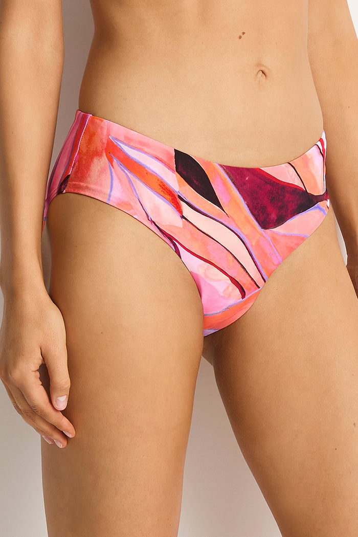 Neon Wave Mid Bikini Pant