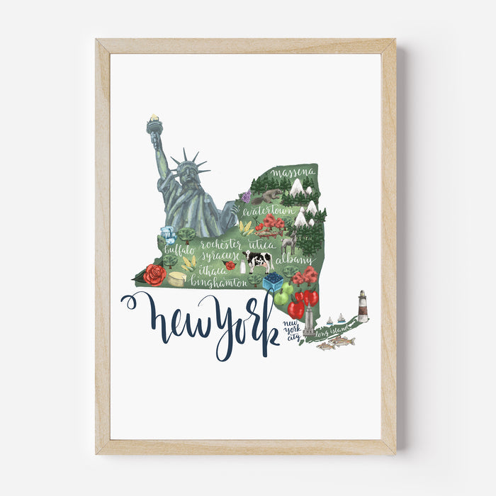 New York Map - Jetty Home